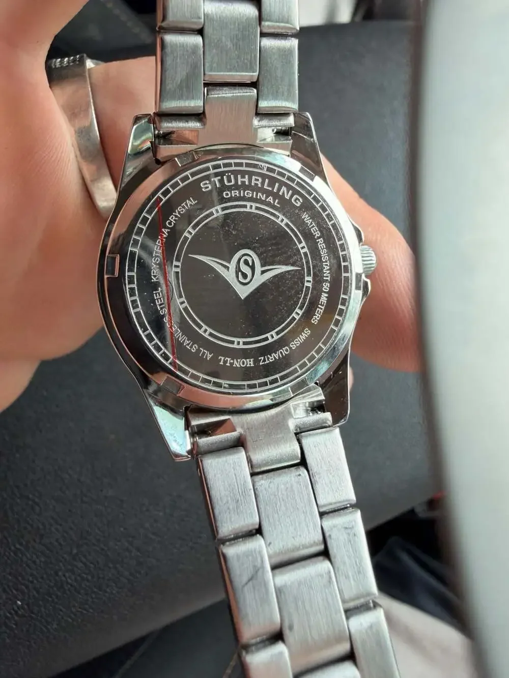 Stuhrling Original Classic Analog Pink Dial Women's Watch - 408L.12114